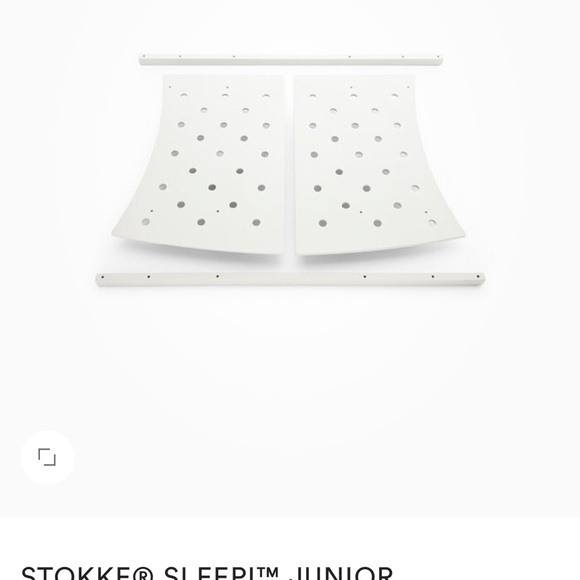 STOKKE® SLEEPI CRIB + BED/EXTENSION KIT , Like New - Picture 5 of 6